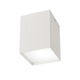 M5633  Kailua Flush Square 1 Light Matt White